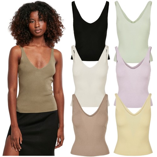 Urban classics ladies rib knit - urban,
