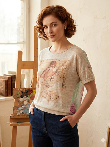 Italy shirt damen l - damen, 40