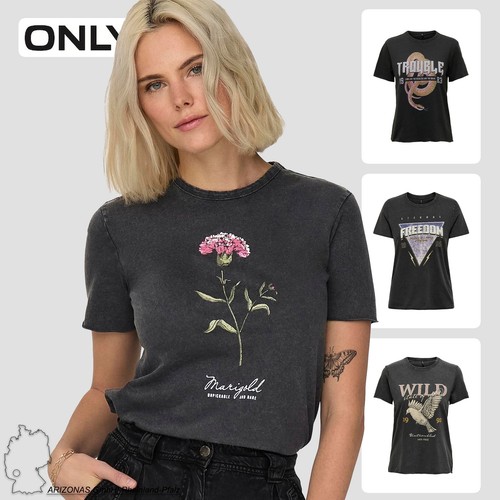 Only damen bedrucktes shirt - damen, t-shirt