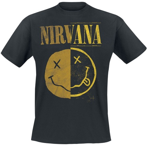 Nirvana shirt herren spliced - t-shirt,