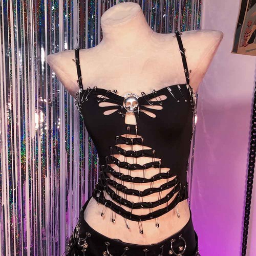 Goth oberteile grunge gothic - grunge,