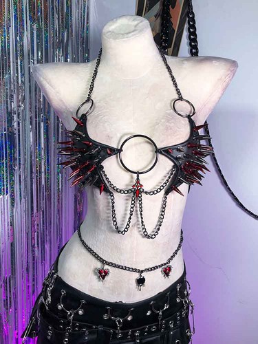 Goth oberteil grunge - grunge, emo