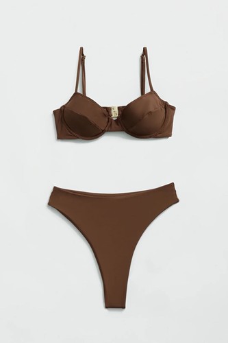 Riot swim jax top chocolate - swim,